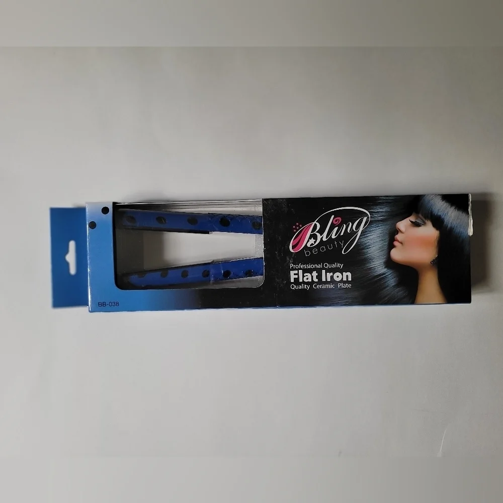 Blue Flat Iron